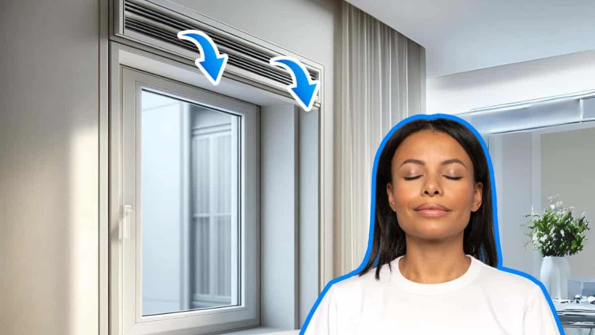 Aérateurs de Fenêtre en Hiver Pourquoi Ne Pas les Boucher Peut Améliorer Votre Santé